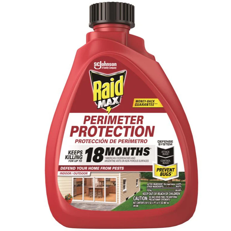 Raid MAX Perimeter Protection Insect Sprayer & Refills - 30 oz. - Image 2