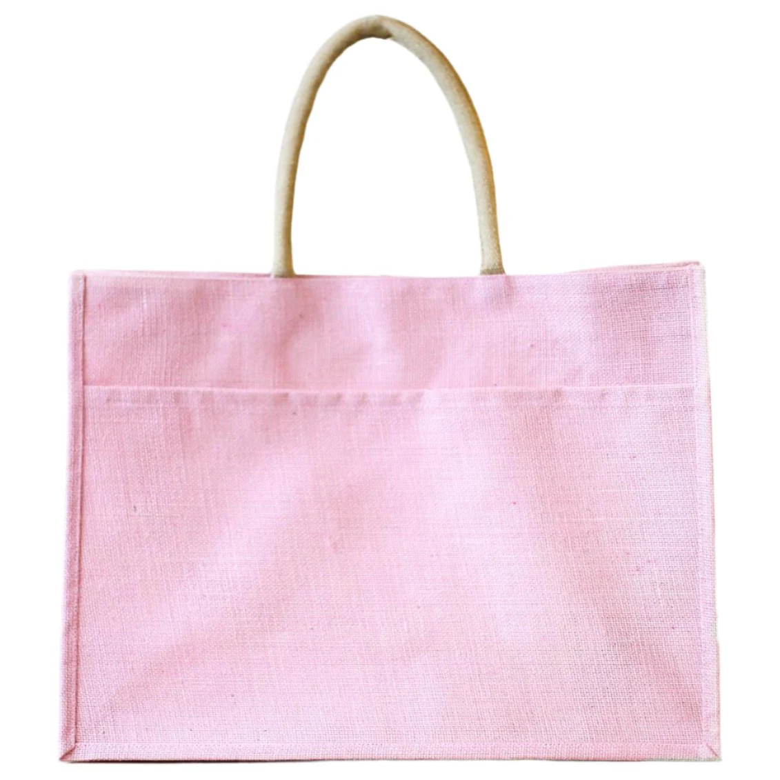 Royal Standard Jute Pocket Tote - Image 2