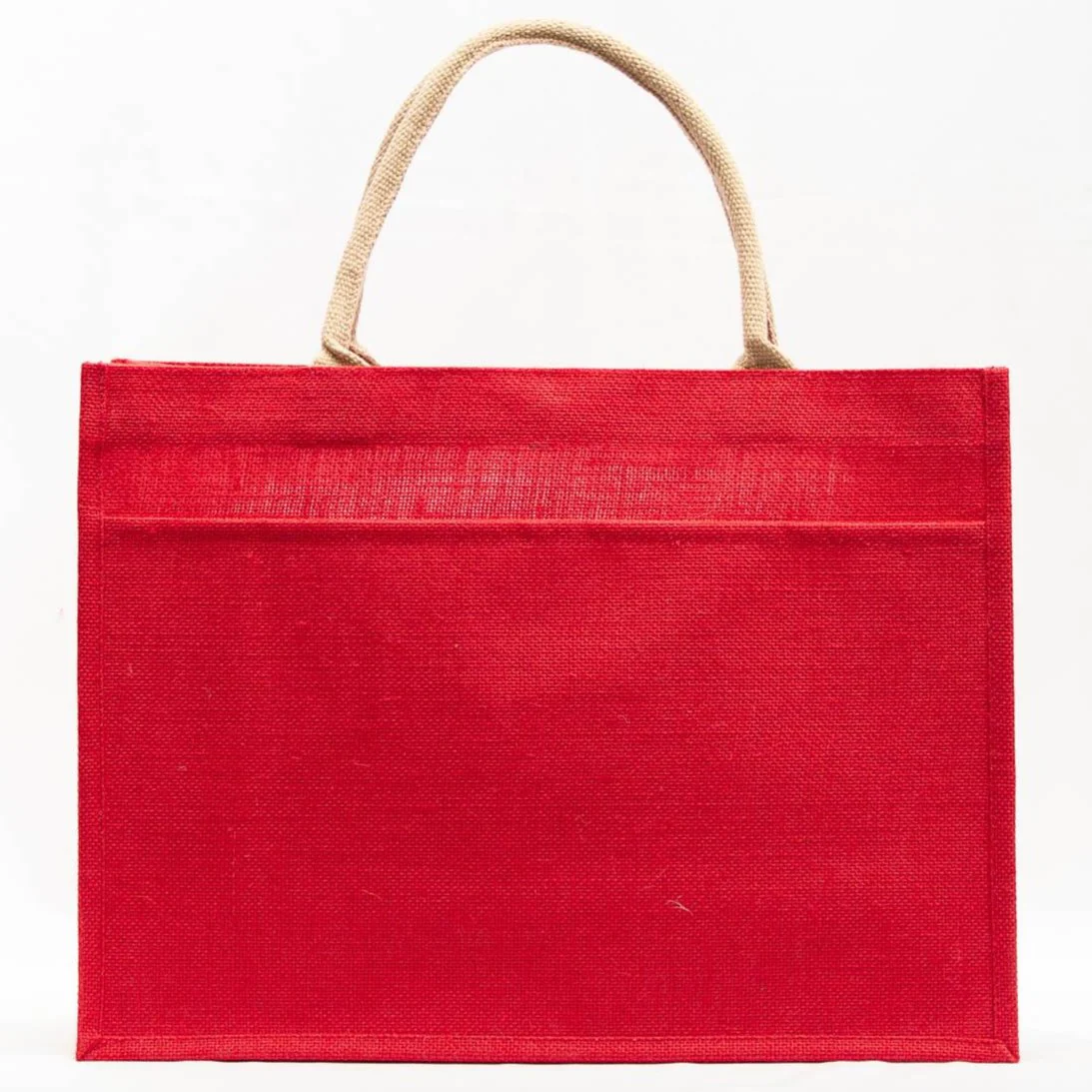 Royal Standard Jute Pocket Tote - Image 4