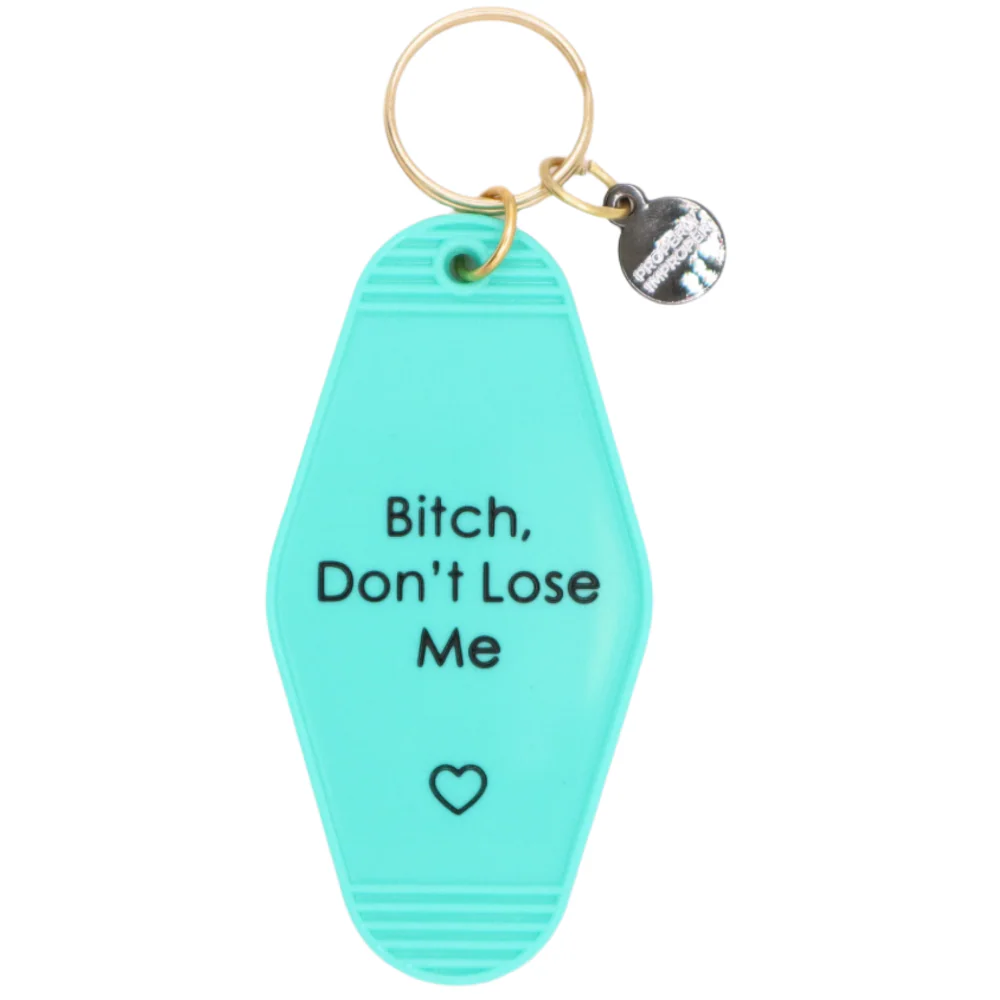 Properly Improper Hot-Stamped Motel Style Keychains - Image 2
