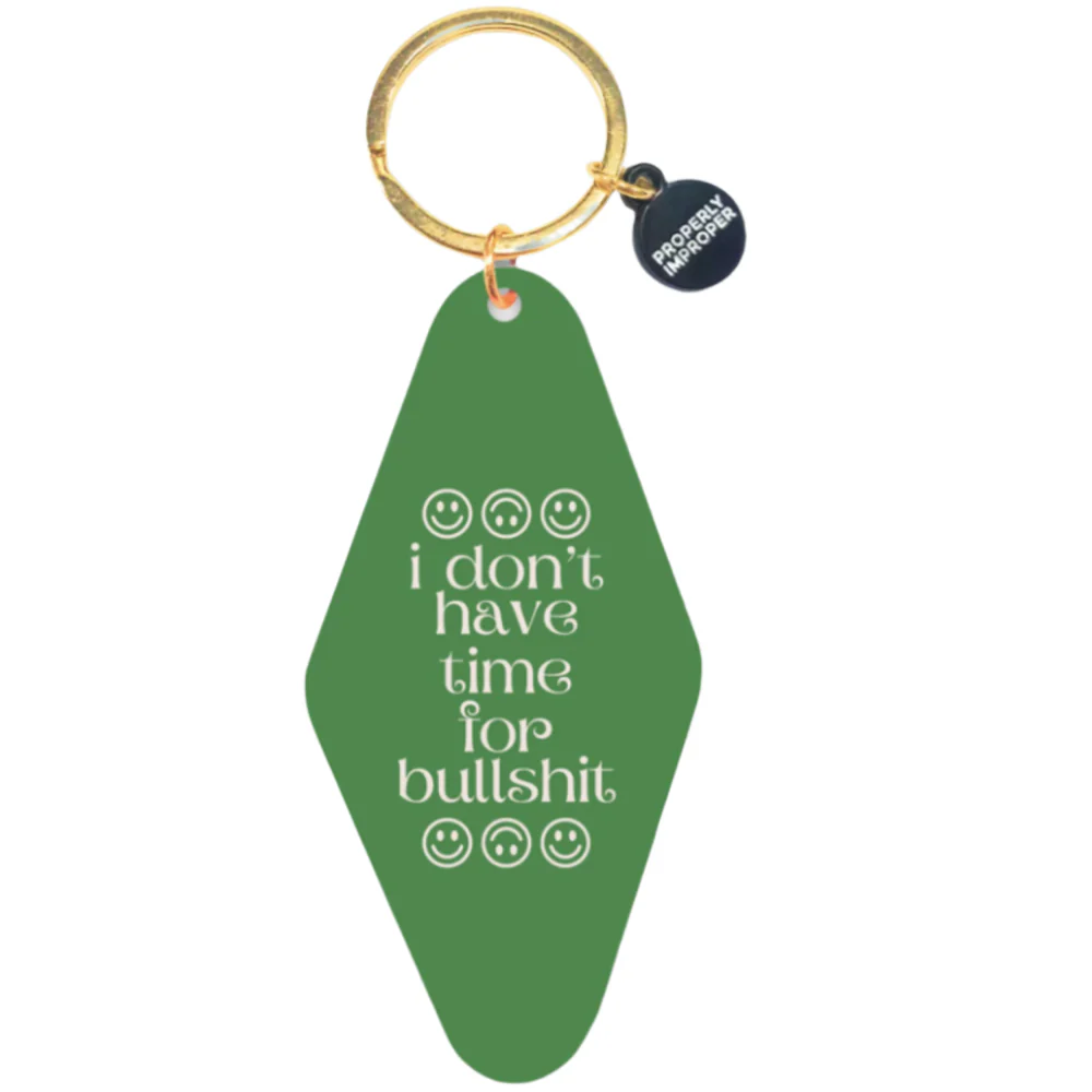 Properly Improper Hot-Stamped Motel Style Keychains - Image 3