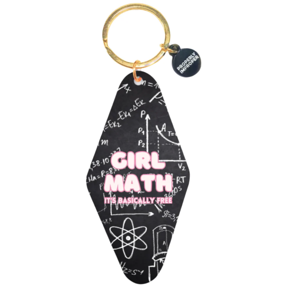 Properly Improper Hot-Stamped Motel Style Keychains - Image 5