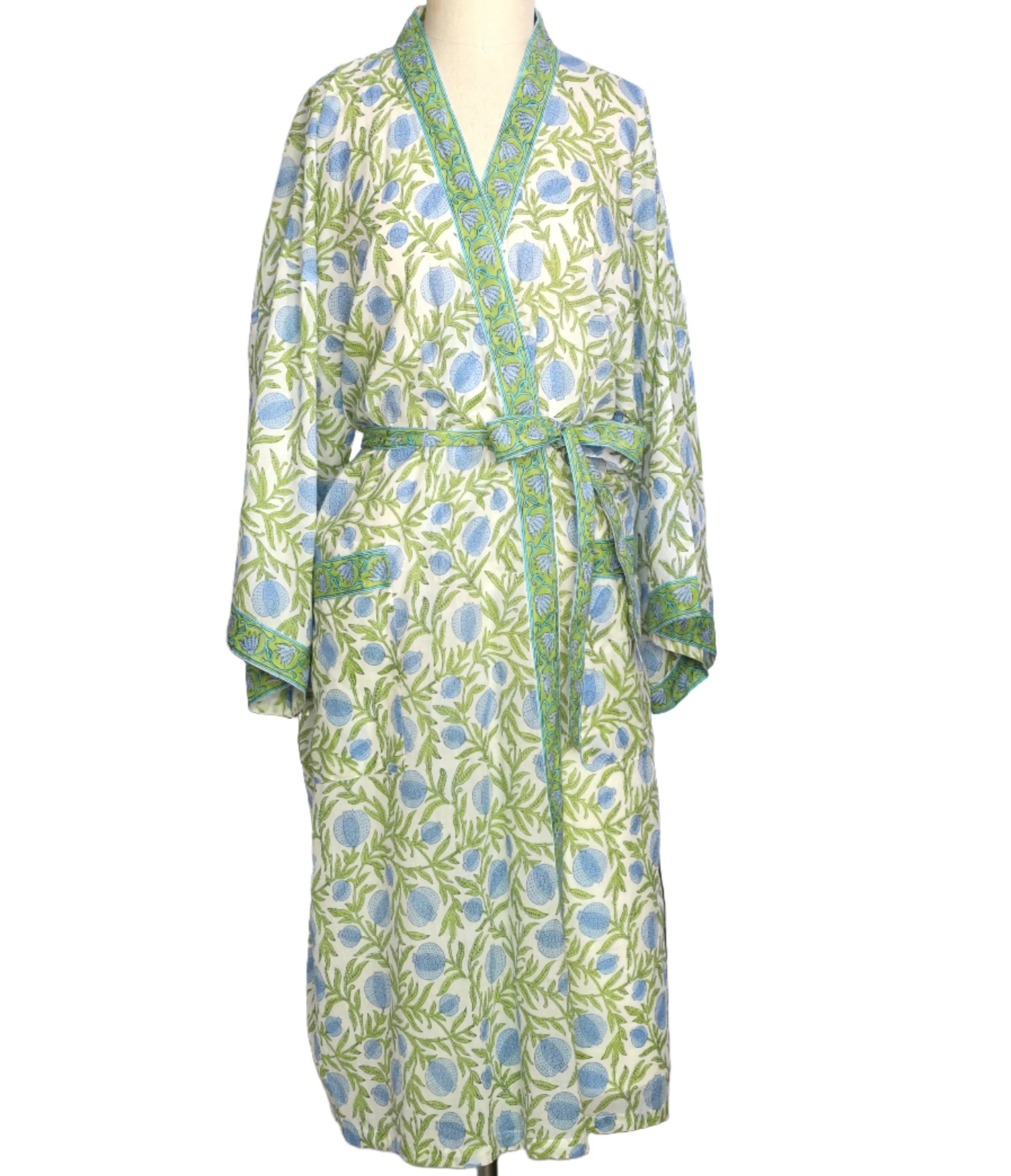 Pacific & Rose Cotton Voile Kimono Robes - Image 2