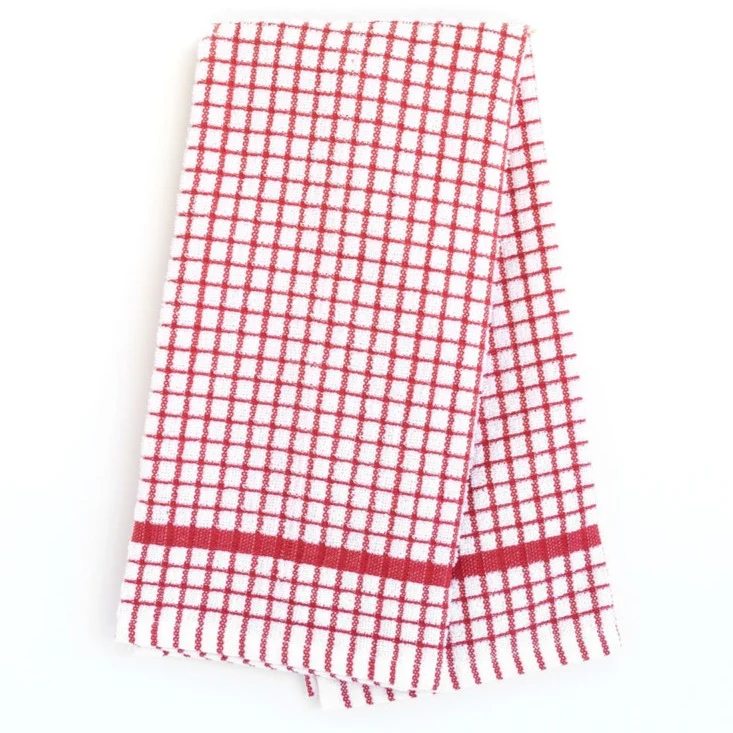 Grid Pattern Terry Kitchen Dishtowels - 20" x 30" - Image 4