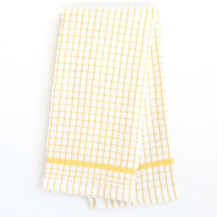 Grid Pattern Terry Kitchen Dishtowels - 20" x 30" - Image 5