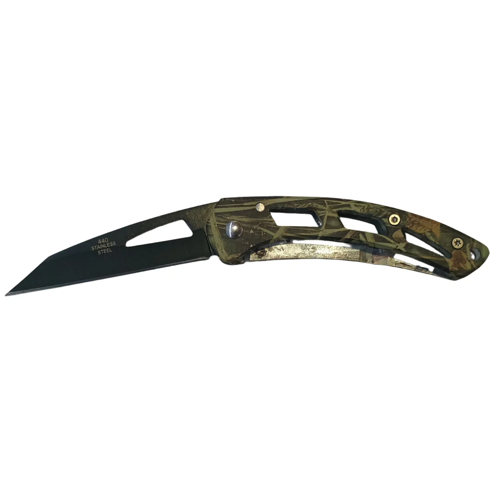 Service Tool Stainless Steel Camo Pocket Knives - Image 3