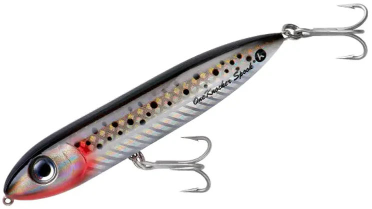 Heddon One Knocking Spook Topwater Hard Lures - 4.25" - Image 13