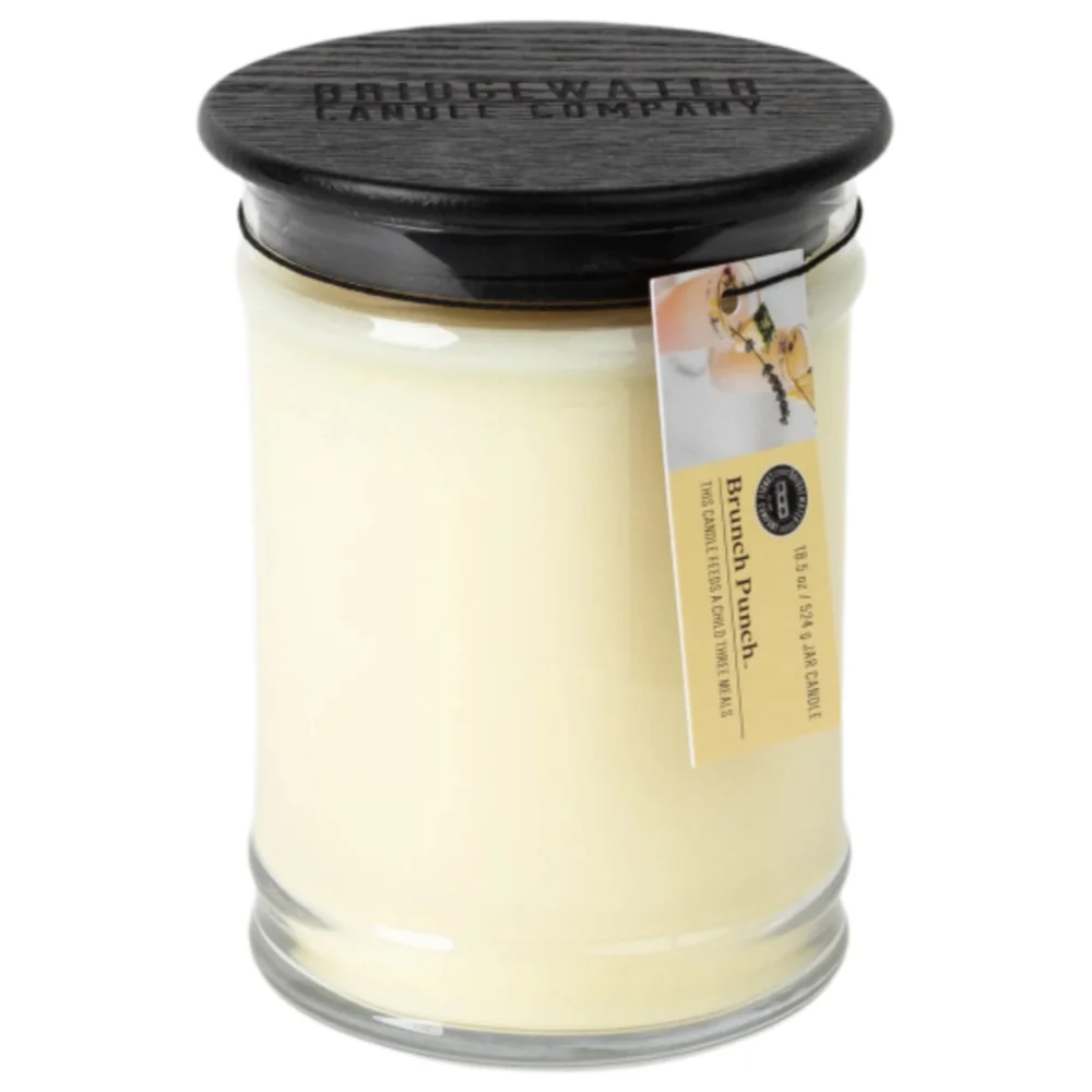 Bridgewater Glass Jar Candles - 8 oz. & 18 oz. - Image 2