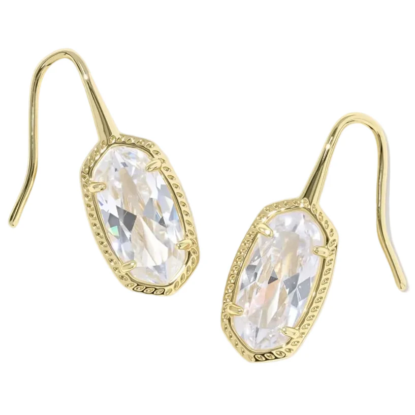 Kendra Scott Lee Luxe Gold Drop Earrings - Image 3