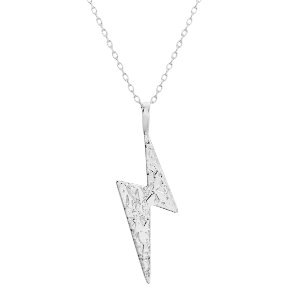 Splendid Iris Gilded Lightning Bolt Necklace - Image 2