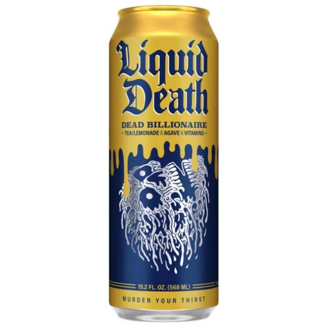 Liquid Death Spring Water & Tea - 19.2 oz. - Image 4