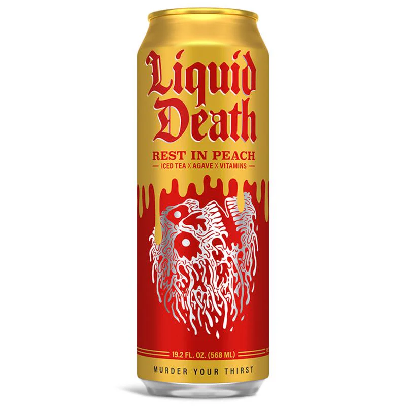 Liquid Death Spring Water & Tea - 19.2 oz. - Image 6