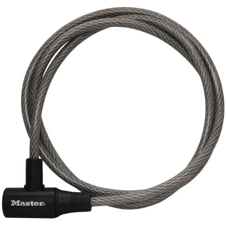 Master Lock Vinyl-Coated Keyed Steel Locking Cable - Image 2