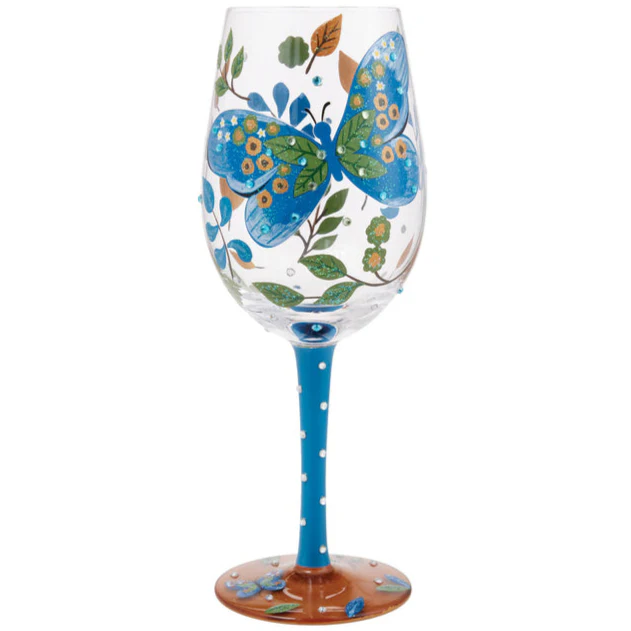 Lolita Hand-Painted Wine Glasses - 15 oz. - Image 16