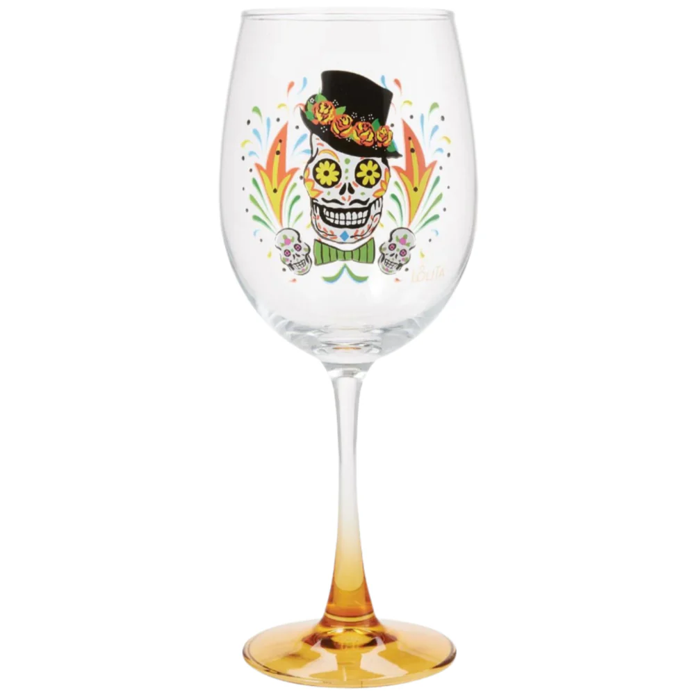 Lolita Hand-Painted Wine Glasses - 15 oz. - Image 19