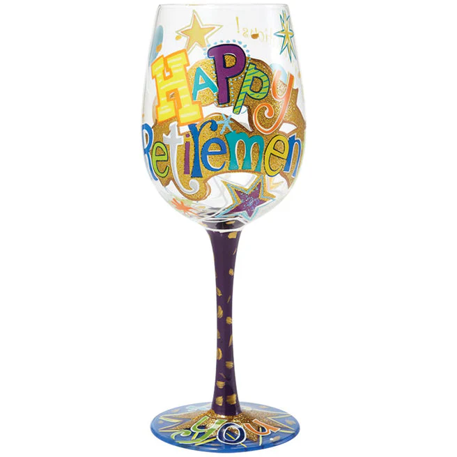 Lolita Hand-Painted Wine Glasses - 15 oz. - Image 21