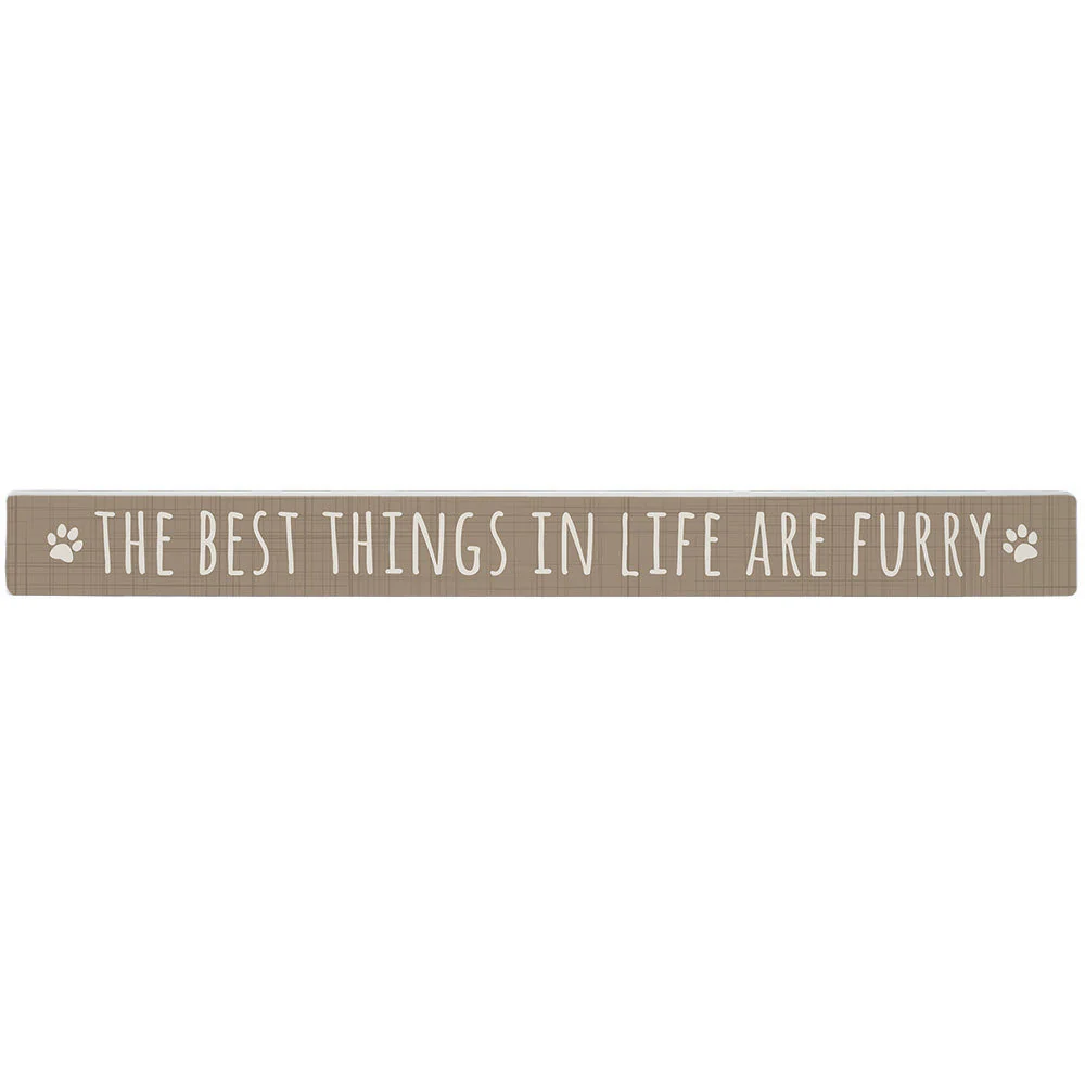 Sincere Surroundings Humorous "Talking Sticks" Pinewood Signs - 1.5" x 16" - Image 43