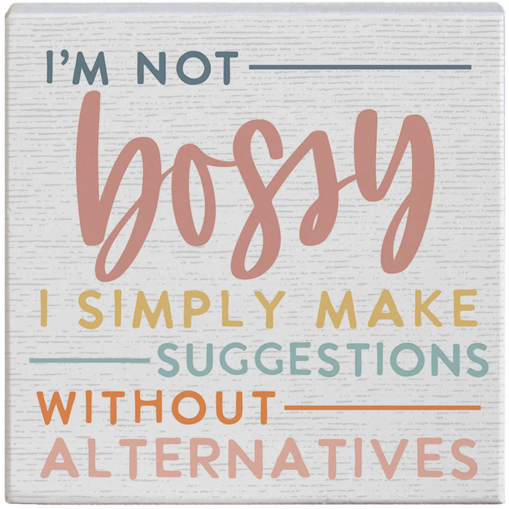 Sincere Surroundings Humorous Pinewood Signs (Small) - 3.5" to 12" - Image 12