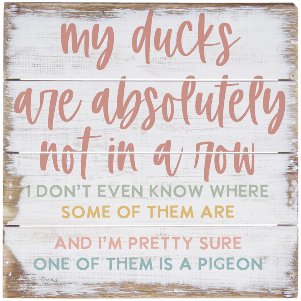 Sincere Surroundings Humorous Pinewood Signs (Small) - 3.5" to 12" - Image 25