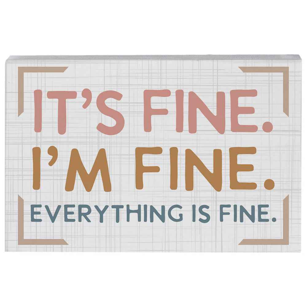 Sincere Surroundings Humorous Pinewood Signs (Small) - 3.5" to 12" - Image 3