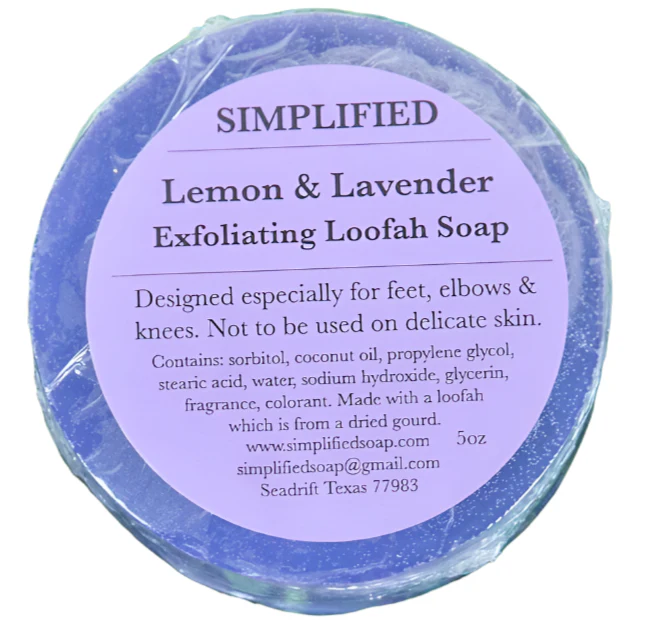 Simplified Soap Exfoliating Loofah Soap - 5 oz. - Image 2