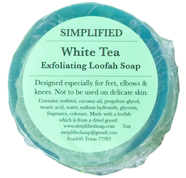Simplified Soap Exfoliating Loofah Soap - 5 oz. - Image 3