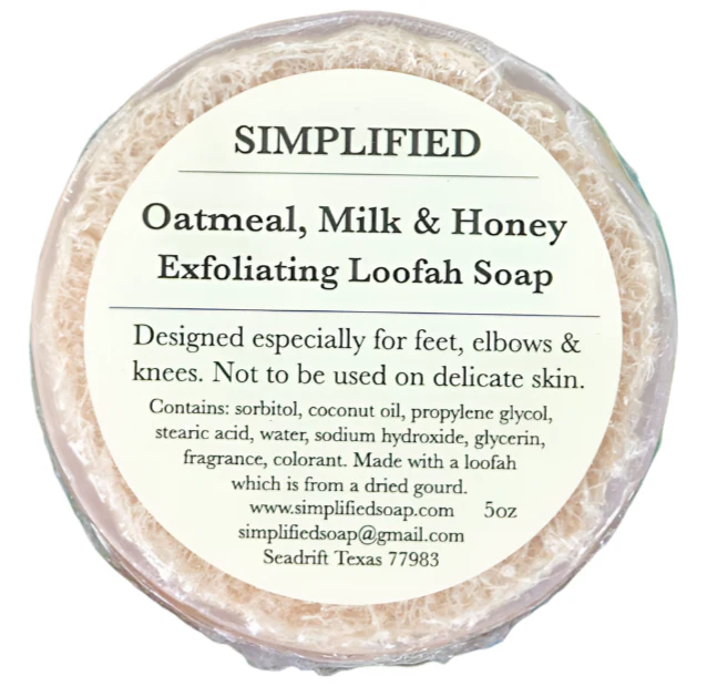 Simplified Soap Exfoliating Loofah Soap - 5 oz. - Image 5