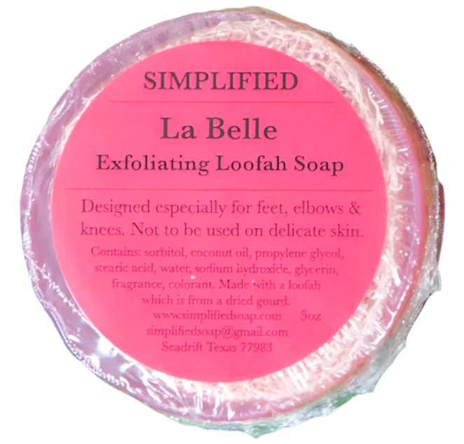 Simplified Soap Exfoliating Loofah Soap - 5 oz. - Image 6