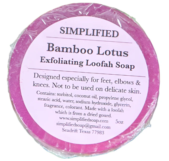 Simplified Soap Exfoliating Loofah Soap - 5 oz. - Image 7