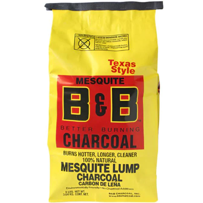 B&B Better Burning Lump Charcoal - 8 lb. - Image 2