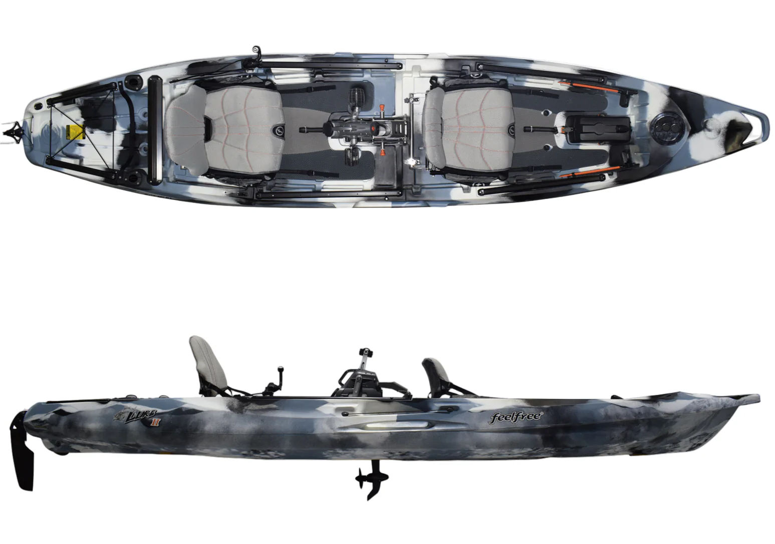Feelfree Lure II Tandem Kayak w/ Overdrive - Image 3