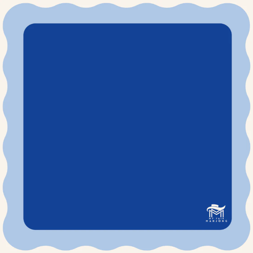 My Fair Mahjong Scalloped Padded Game Mat - 31" x 31" - Image 3