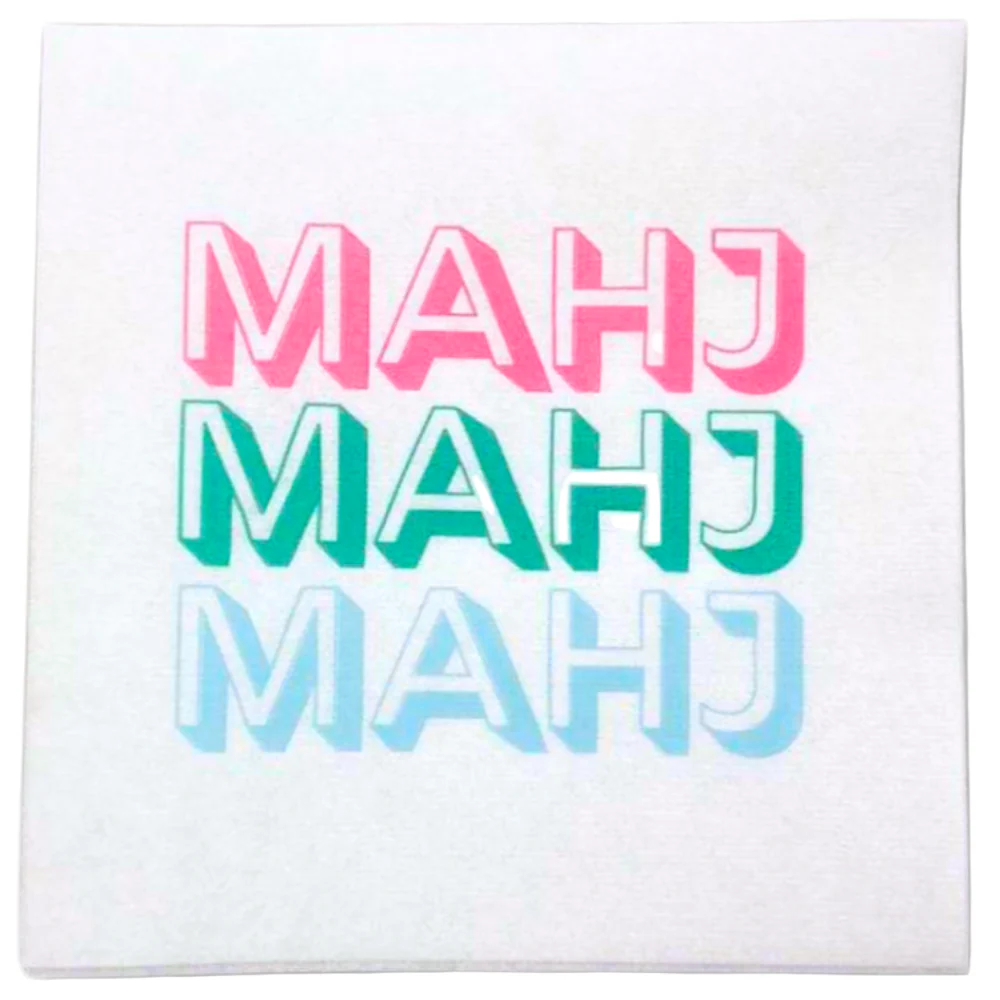 My Fair Mahjong Premium Cocktail Napkins - 25 & 50 pc. - Image 6