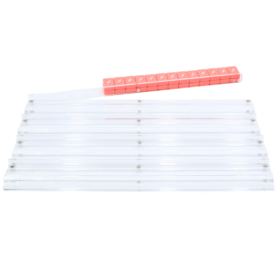 My Fair Mahjong Premium Acrylic Tile Racks - 4 pc. - Image 5