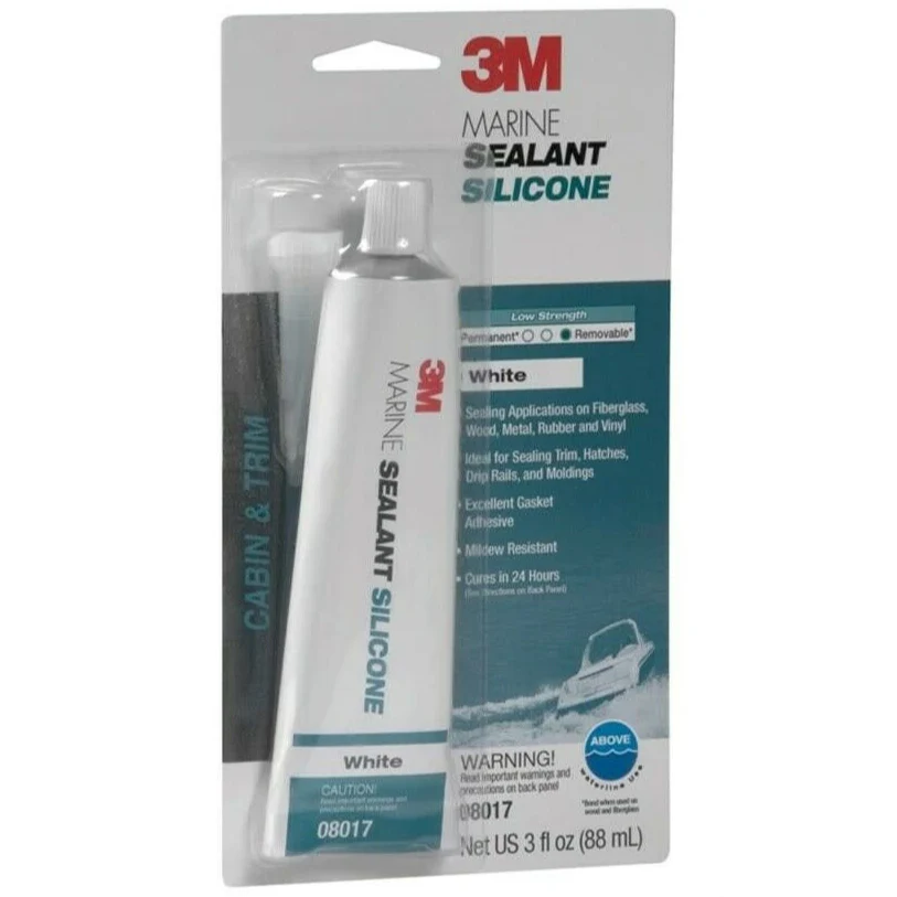 3M Marine Grade Silicone Sealant - 3 oz. - Image 2