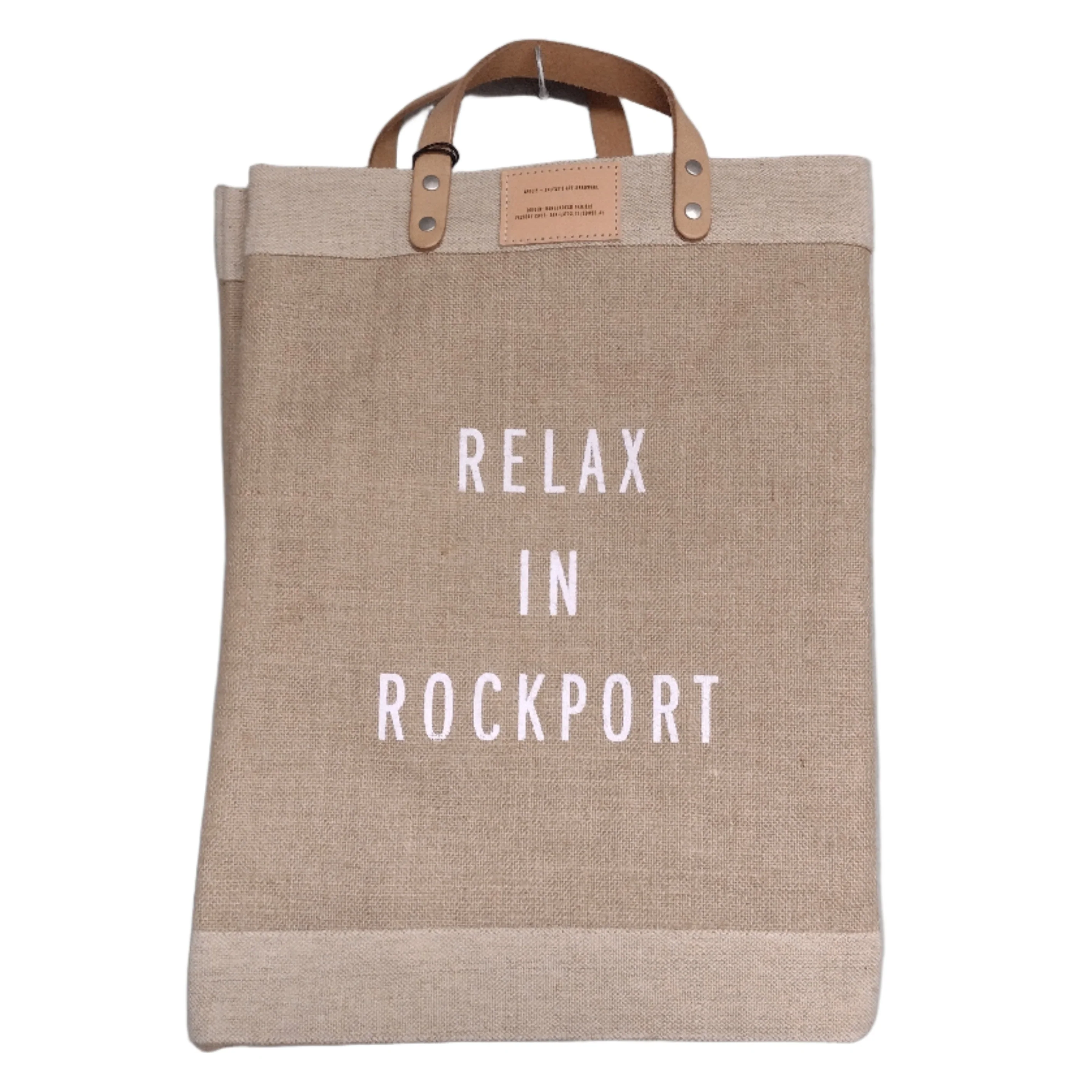 Salemi's Ace "Relax In Rockport" Carryall Market Bag - Image 3