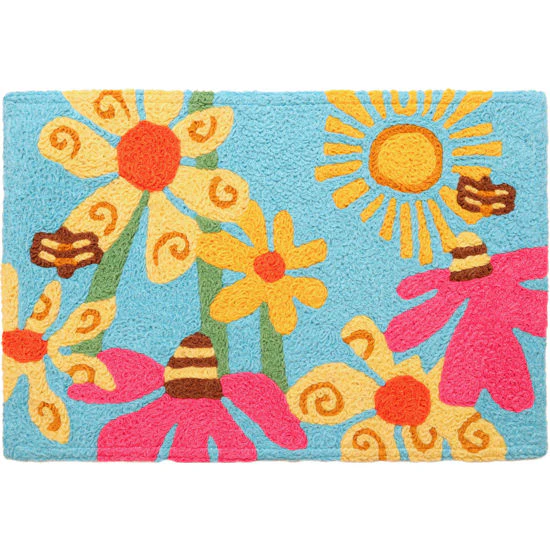 Jellybean Floral Themed Rugs - Image 28