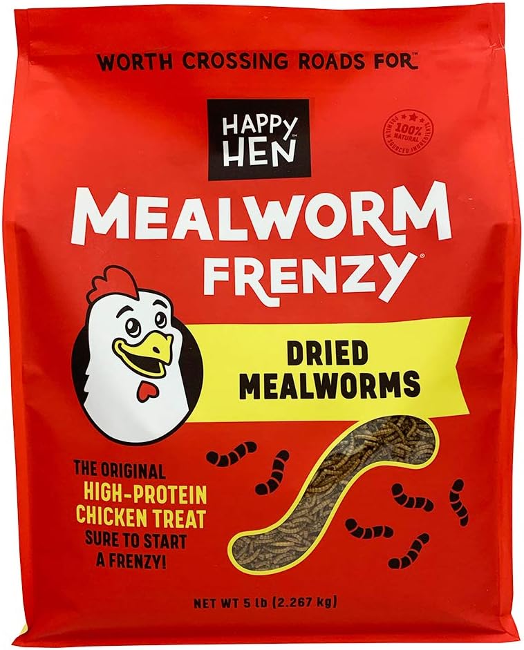 Happy Hen Mealworm Frenzy Chicken Treats - 3.5 oz. to 11 lb. - Image 4