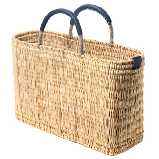 Mersea Medina Straw Market Basket - Image 2
