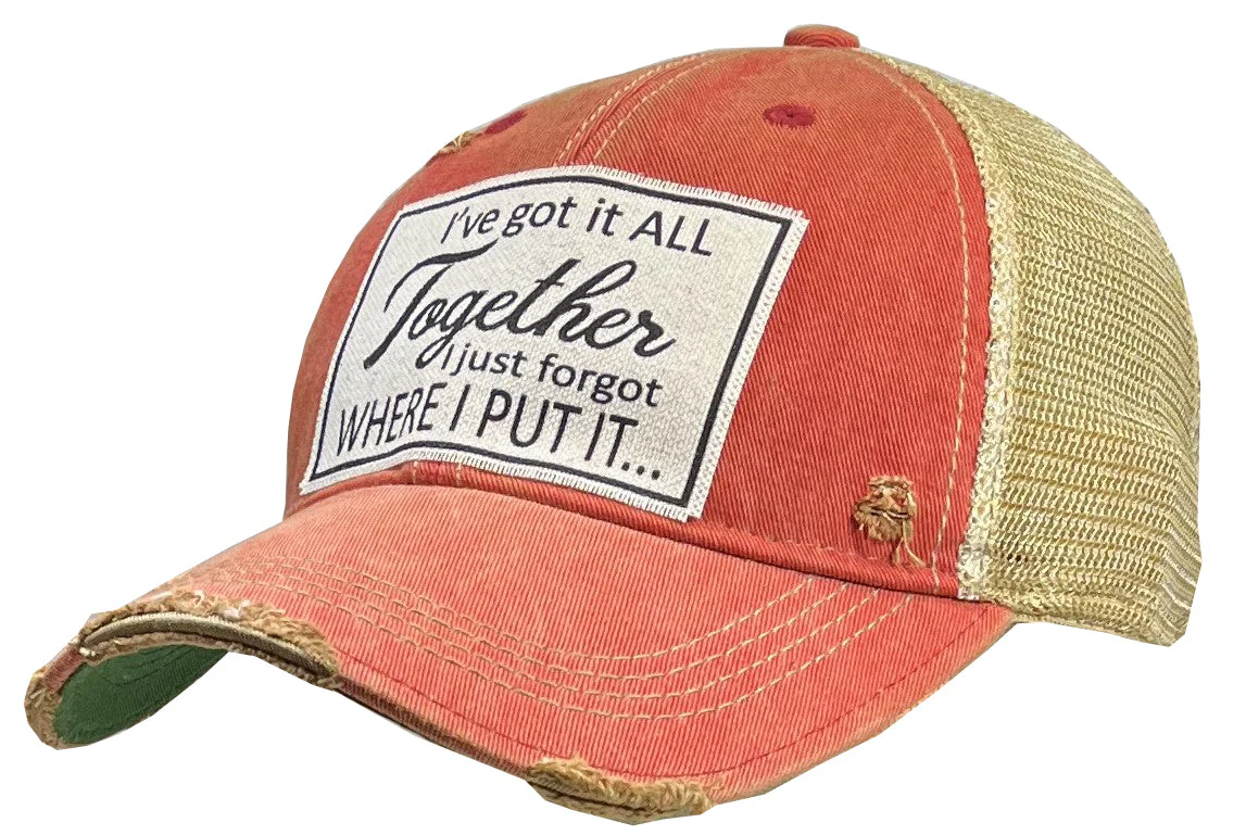 Vintage Life Distressed Trucker Hats - Image 14