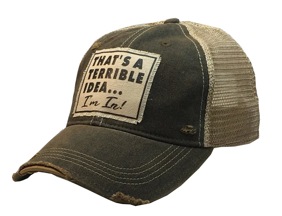 Vintage Life Distressed Trucker Hats - Image 19
