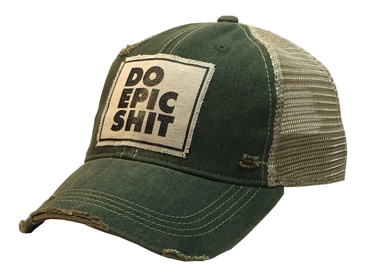 Vintage Life Distressed Trucker Hats - Image 3