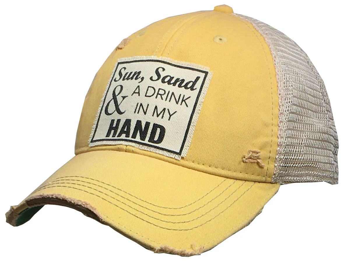 Vintage Life Distressed Trucker Hats - Image 8