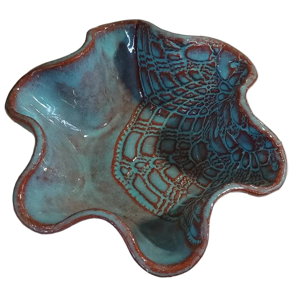Prodigal Pottery Mini Blossom Stoneware Bowl - 6" - Image 2