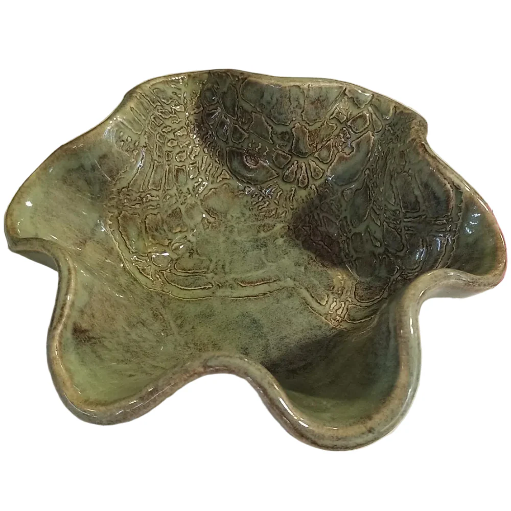 Prodigal Pottery Mini Blossom Stoneware Bowl - 6" - Image 4