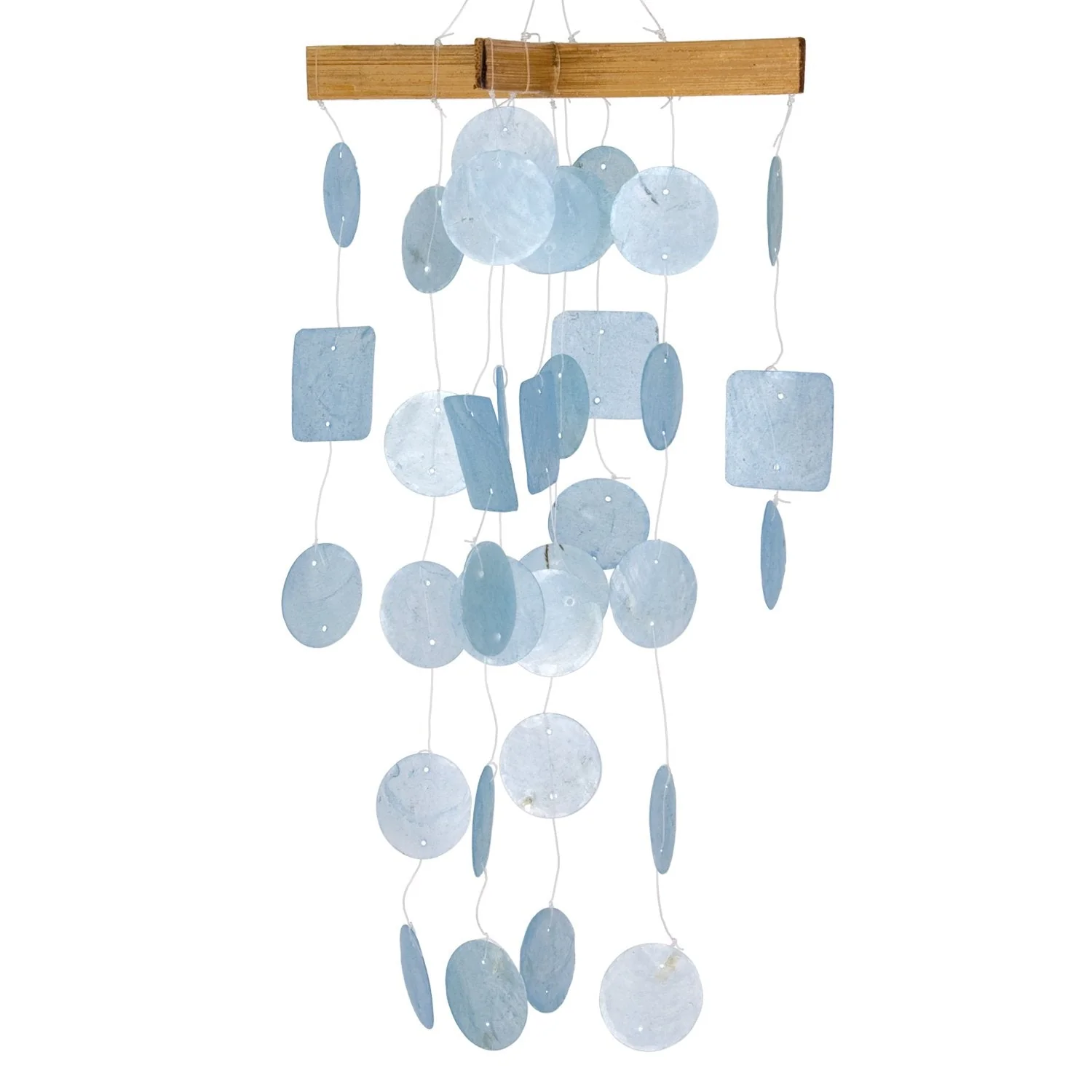 Woodstock Mini Capiz Windchimes - 12" - Image 3