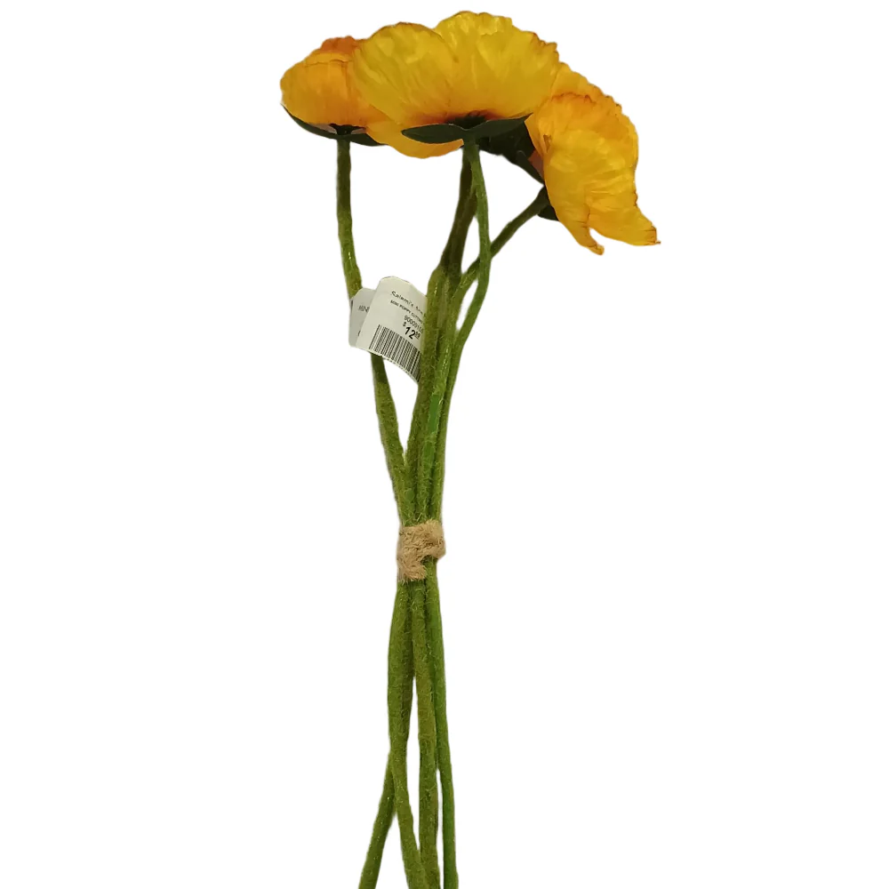 Napa Faux Mini Poppies Bundle - 11" - Image 2