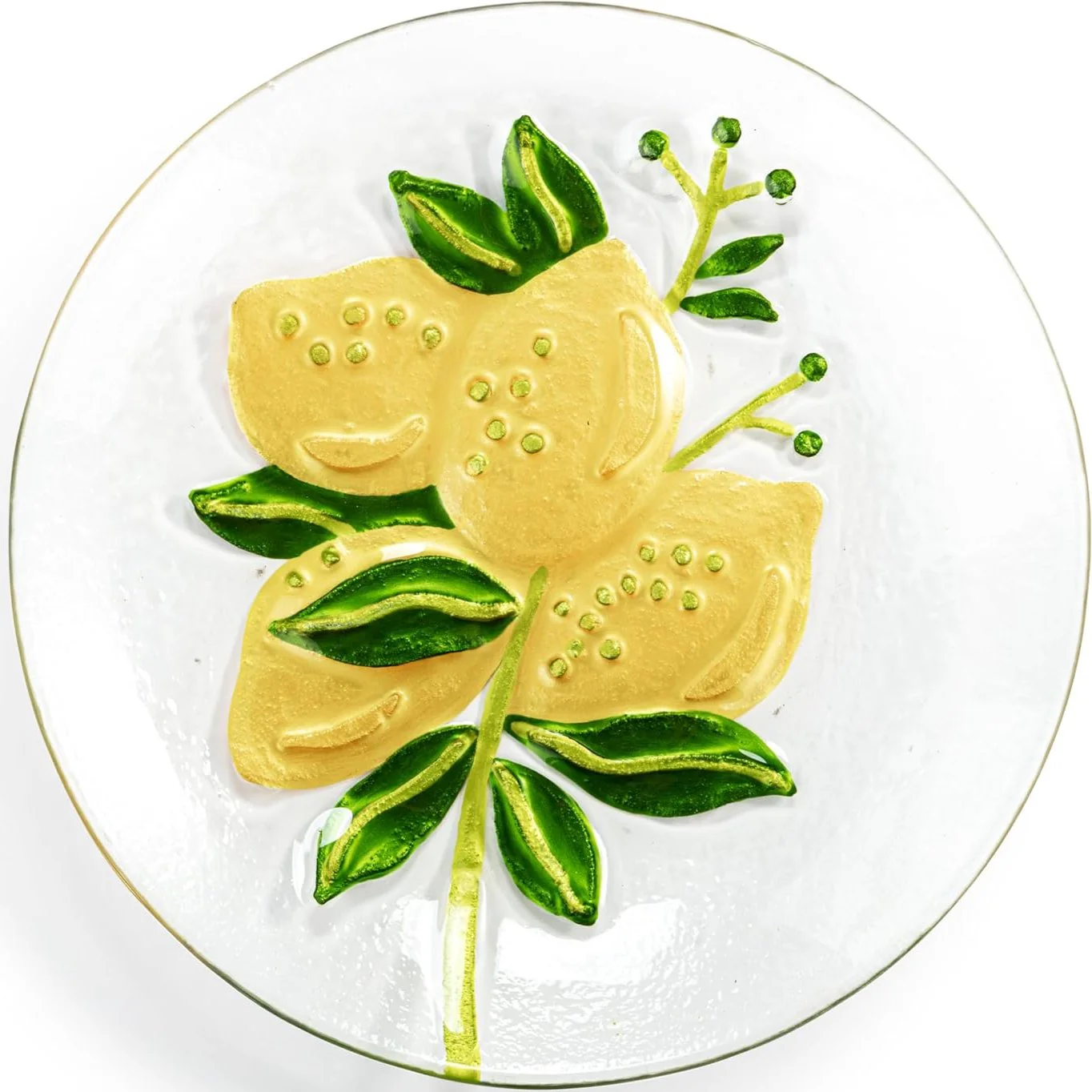 Glass Fusion Decorative Plates - 6" - Image 4