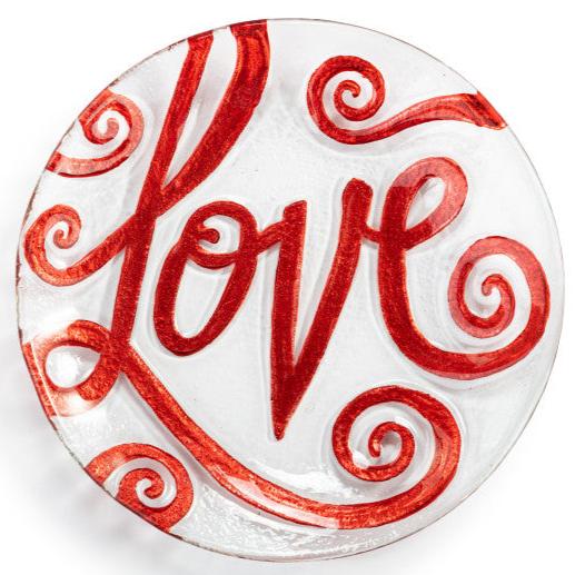 Glass Fusion Decorative Plates - 6" - Image 5