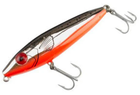 MirrOlure She Dog 3/4 oz. Rattling Surface Walker Lures - 4" - Image 11